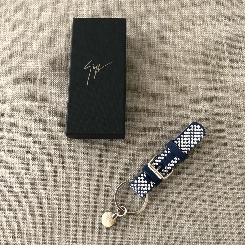 Brand New Giuseppe Zanotti Keychain w Original Box
